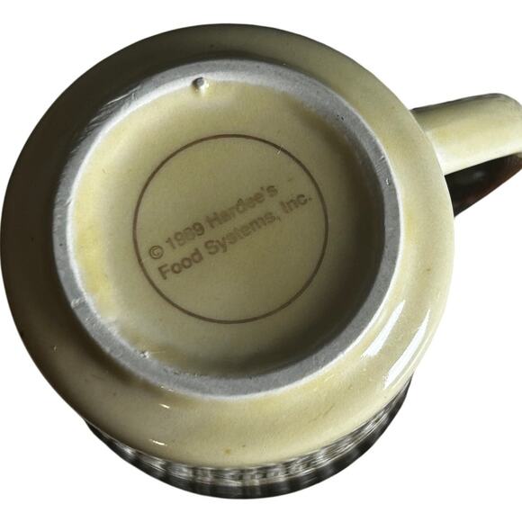 Vintage Hardee's Rise & Shine Homemade Biscuits Mugs 3 x 1984 1 X 1989 - Picture 7 of 8